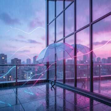 折不断的雨滴