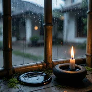 竹窗听雨