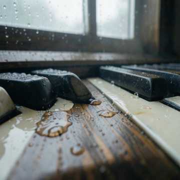 雨落琴