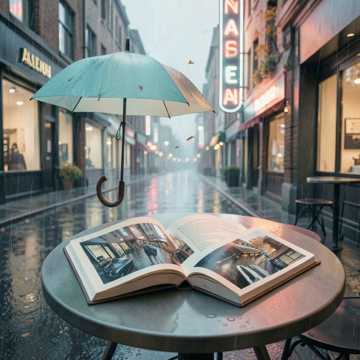 旧相簿的雨声