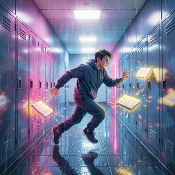试卷漫飞时
