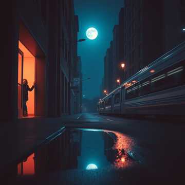 城市熟睡时