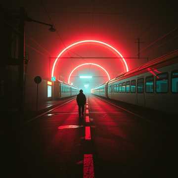 霓虹单人行