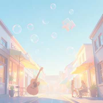 泡泡拼图夏天