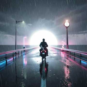 雨夜骑手