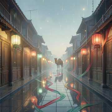 琉璃驼铃万家灯
