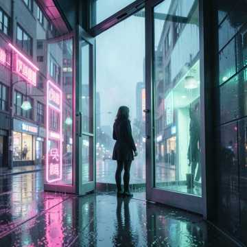 霓虹空壳人