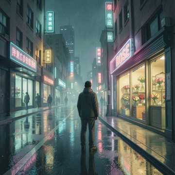 听说花店还开着