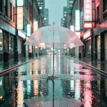 碎雨前的旧伞
