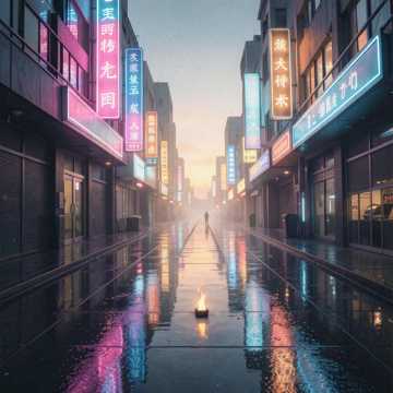 霓虹影子