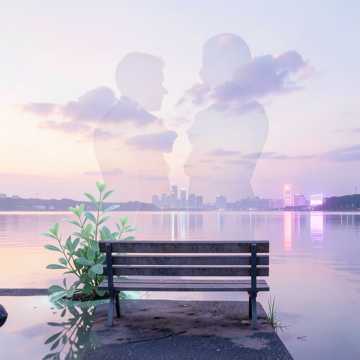 晚风吹