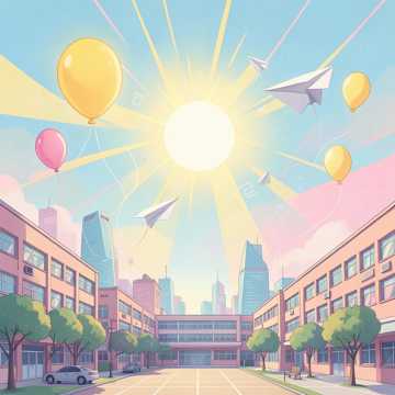 纸飞机跳过太阳-版本2