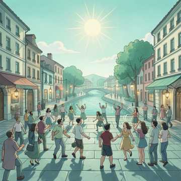 自由舞在湄潭
