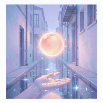 蜜桃气泡告白