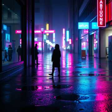 霓虹灯下漂流记