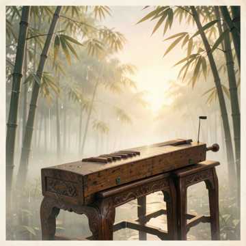 竹林听雨