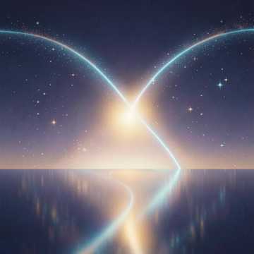 两条星轨