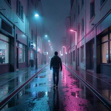 一格电量走夜路