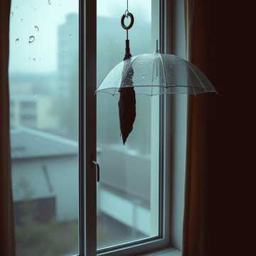 雨季未绣完的伞