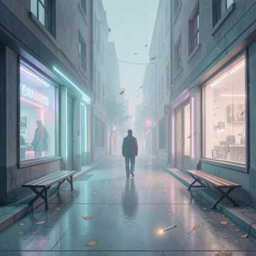 霓虹未眠人