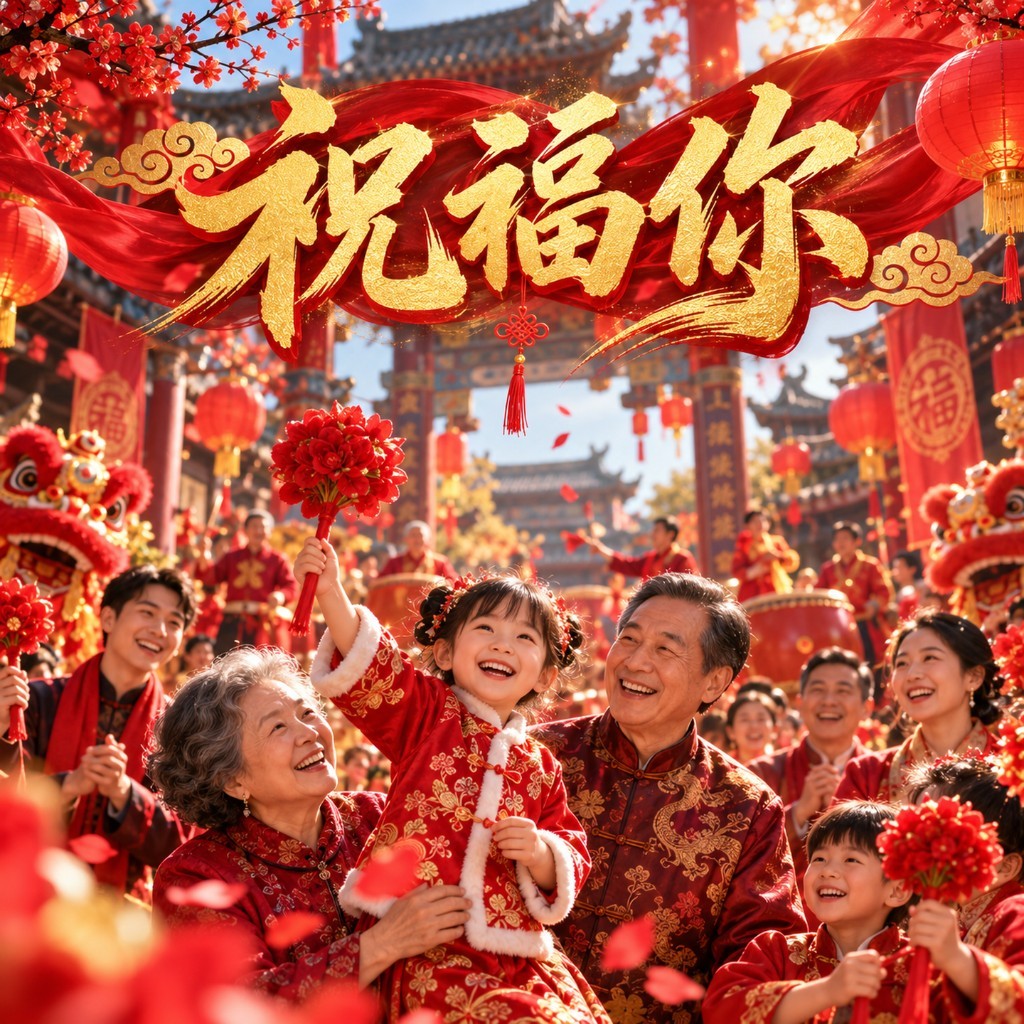 祝福你