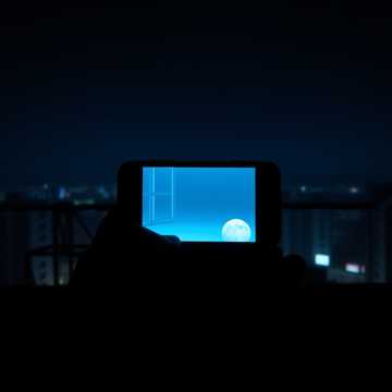 未眠的显示灯