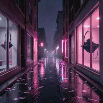 霓虹碎影