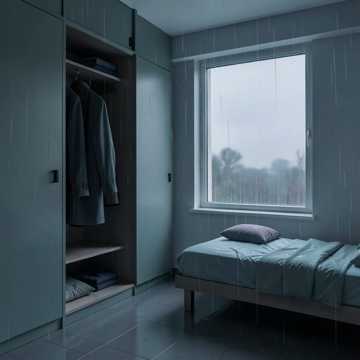 空房间的雨声