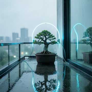 雨一直下到两点