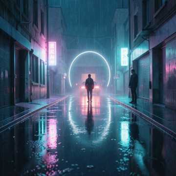 雨夜车尾-版本2