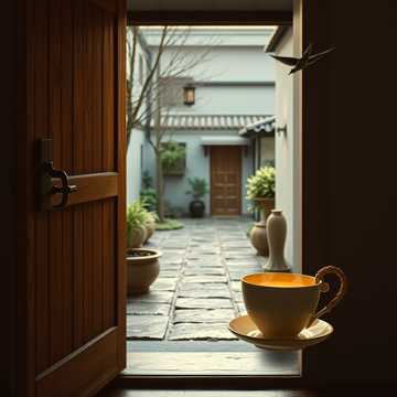 旧木门扉