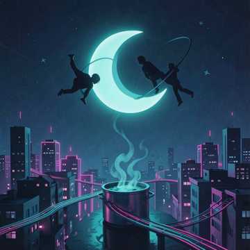 陪你歪歪摔月亮