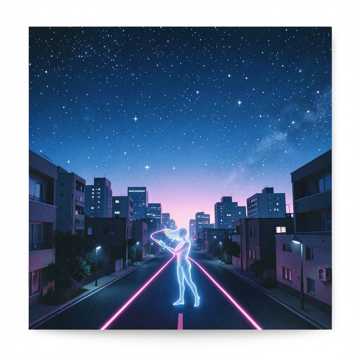 星河不解愁-画喜