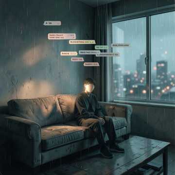 留白填不满的夜