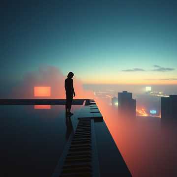 Rooftop After Rain