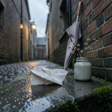 青石雨巷纸飞机