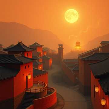 黄土叠着大明砖