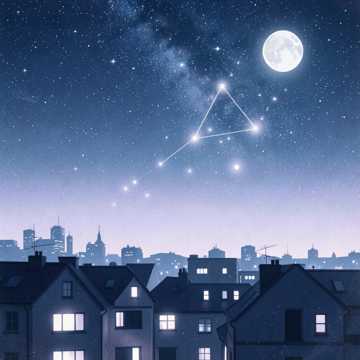 夜晚的星空