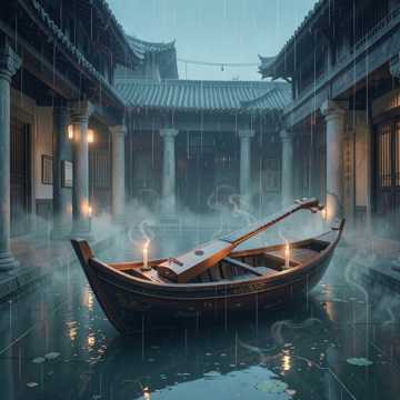 残字迹·雨檐下