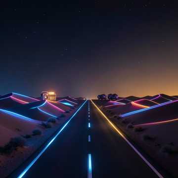 Neon Dunes