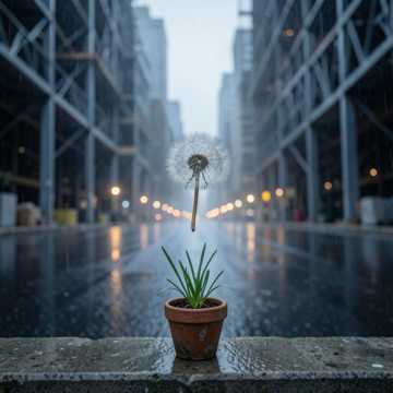 蒲公英带不走我的乡愁