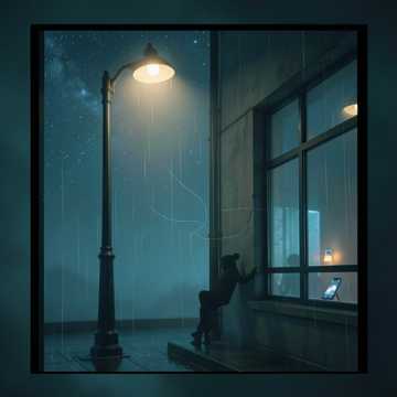 星光下独待回音