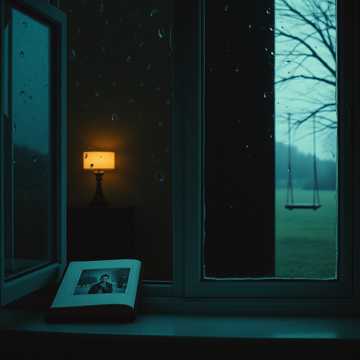 雨湿的枕角