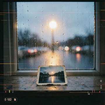 雨滴叩问旧时光
