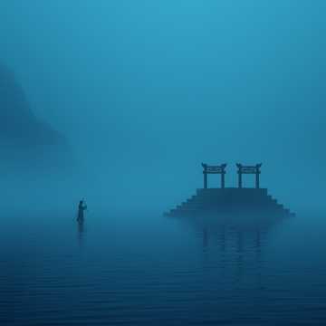 羽落寒江