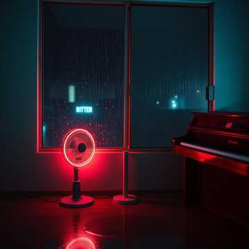 雨敲铁皮窗
