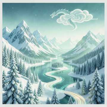雪漫山河竞风流