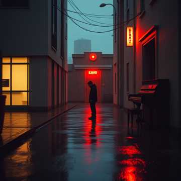 雨停在你后面