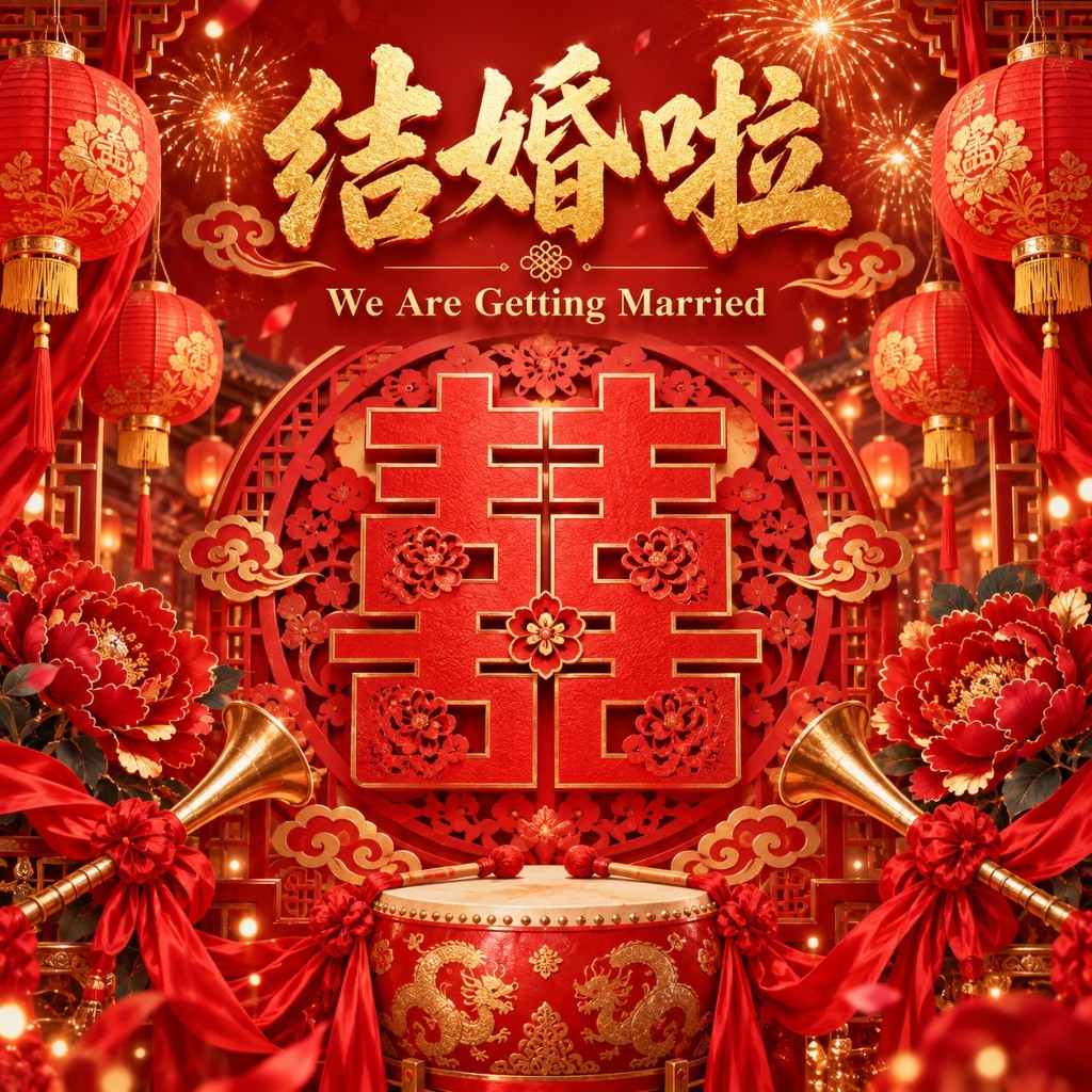结婚啦