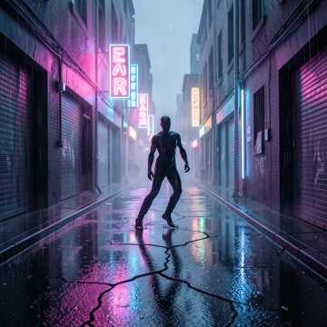 霓虹人形